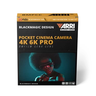 ARRI ALEXA LOOK - ARRI LUT BlackMagic Cinema Camera 6K | BMPCC 4K | PRO