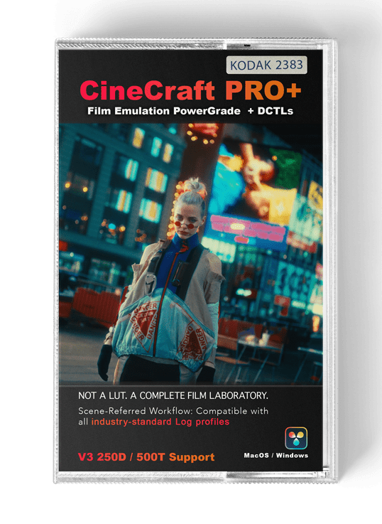 CineCraft Pro+ | Film Emulation PowerGrade + DCTL